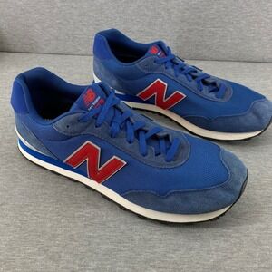 New Balance 515 Men's Blue Suede Mesh Athletic Running Sneakers Size 16